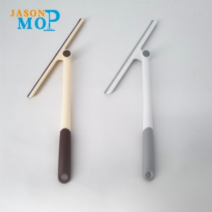 Limpiador de ventanas Forma de cabeza giratoria Novela Material de moda Sienta cómodo limpiaparabrisas Limpieza de vidrio