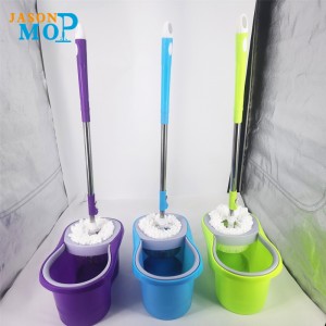 Jason Microfiber Spin MOP 360 Fácil Rotativo Mop Bucket Magic Suelo Limpieza Spinning Mop and Bucket