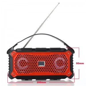 Altavoz Bluetooth portátil FB-BS857 con iluminación LED