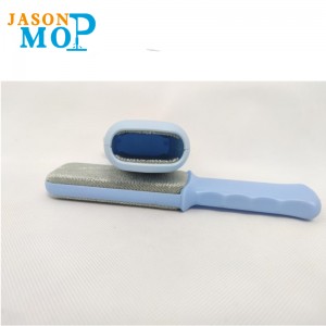 Nueva herramienta de limpieza de peine de gato y peine para mascotas Cepillo de eliminación de pelo de mascotas Pincel de plástico encantador