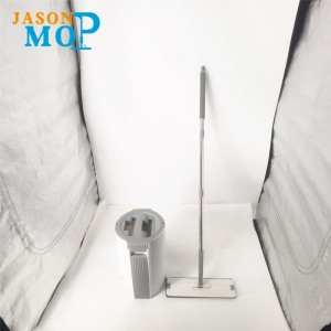 Microfibra mojada y seca 360 lavabo plato plano cubeta para limpieza de piso Mágico MOP
