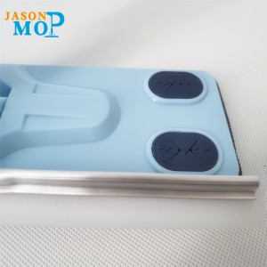 2021 vidrio raspador telescópico vara de acero inoxidable alargado para el hogar limpiador de cepillos de vidrio de doble cara