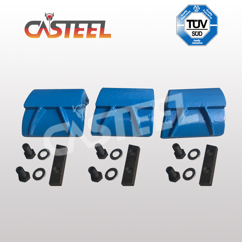 CV217 Partes de triturador VSI, Piezas de rotor y placas de desgaste