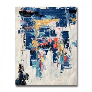 Wholesale paisaje moderno decoración de la pared pintura abstracta pintura al óleo hecha a mano