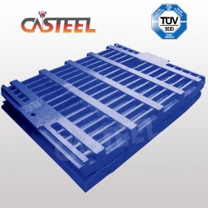 Placas de mandíbula, traje corrugado de matrices para CJ211 y Fintec J-1107