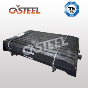 CEDARAPIDS CJ3042 Placa de mandíbula, matriz, mandíbula fija