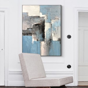 Decoración del hogar Moderno Nódico Abstracto Pintura Mano de Lona Arte