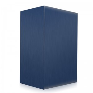 Urnas de cremación de metal azul