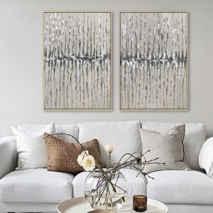 Hecho a mano moderna abstracta mural sala de estar pintura al óleo sobre lienzo orther pintura