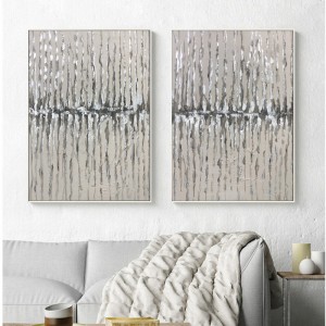 Hecho a mano moderna abstracta mural sala de estar pintura al óleo sobre lienzo orther pintura