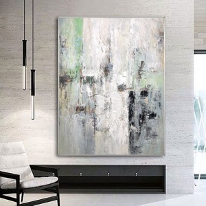 Pintado a mano pura arte grande pintura al óleo abstracto decoración del hogar pintura