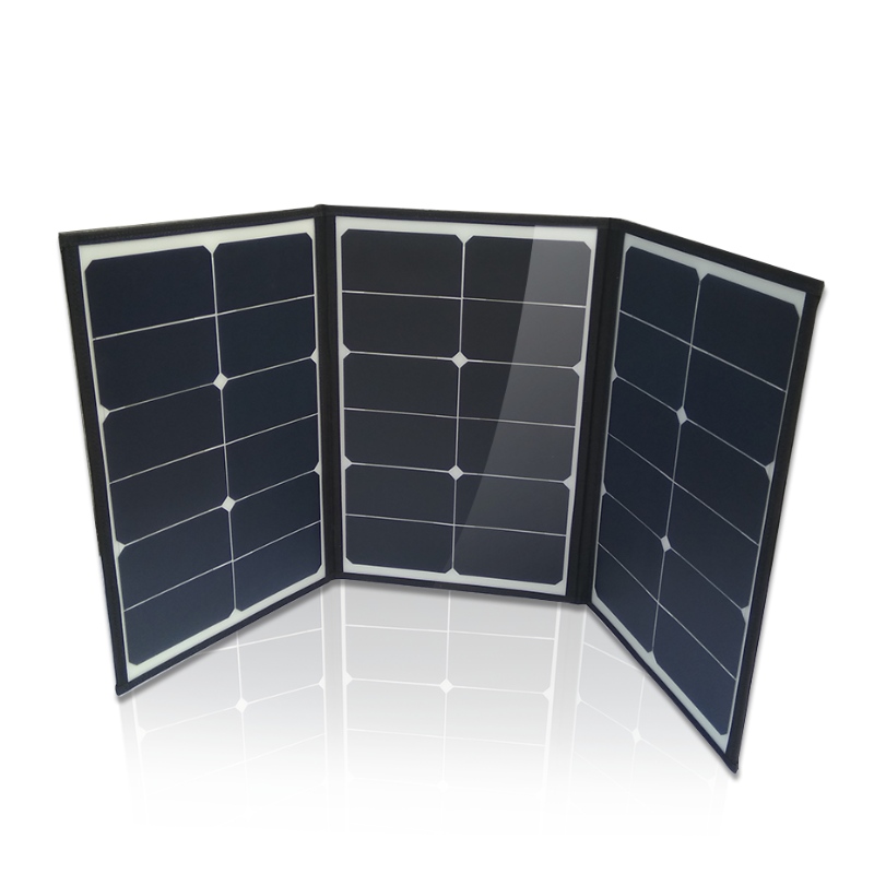 Bolsa plegable solar solar de alta eficiencia Portátil 60W 100W 200W 120W panel solar plegable