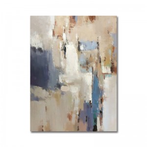 Pintado a mano decoración del hogar tamaño grande pintura de pared colorido abstracto lienzo arte pintura al óleo