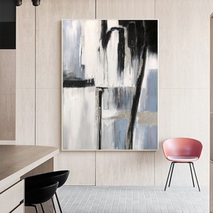 Nuevo producto Sala de estar decoración de pared arte abstracto tela lienzo pintura a mano pura pintura al óleo
