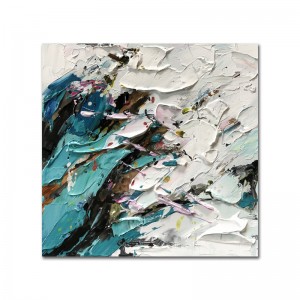 100% pintado a mano, lienzo, restaurante, restaurante, decorativo, arte, abstracto, pinturas de lienzo para sala de estar de pared