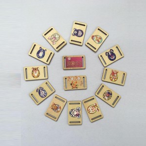 Tarjeta pequeña de madera