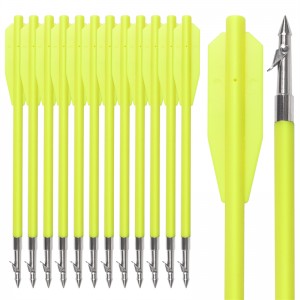 Elong al aire libre 110356-17 6.8 pulgadas de pesca Harpoon Punto de acero Punto de plástico Forcrossbow