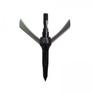 Nika Archery 15B022 3 Blades Broadhead con cuchillas de acero inoxidable Crossbow Caza de cabezales de flecha