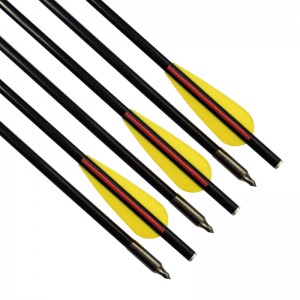 Elong al aire libre 117018 18 pulgadas ID6MM Bollo de fibra de vidrio Tiro con arco de tiro de ballesto