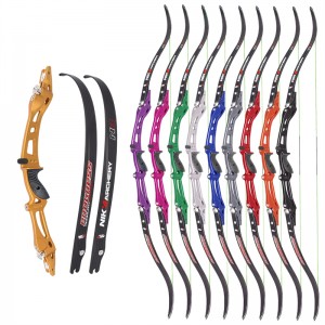 Nika Archery ET-8 68 pulgadas Recurve arco para disparos de objetivos de arquero