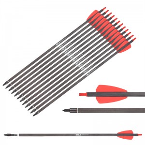 Nika Tiry 113182-02 15 pulgadas ID6.2mm COBRA RX Cross Ballbow Bolt COBRA SISTEMA COBERTURA CABRAS