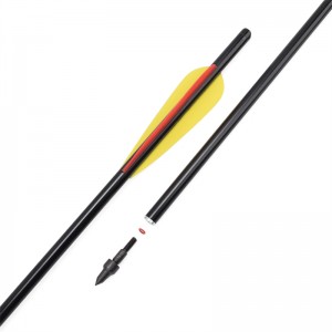 Elong al aire libre 116058-01 OD8.8mm 16inch Bollo de aluminio de 16 pulgadas TPU VANES Archery Ballbow Caza usando