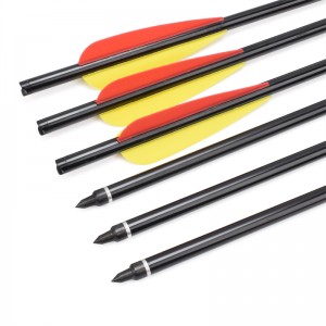 Elong al aire libre 116058-01 OD8.8mm 16inch Bollo de aluminio de 16 pulgadas TPU VANES Archery Ballbow Caza usando