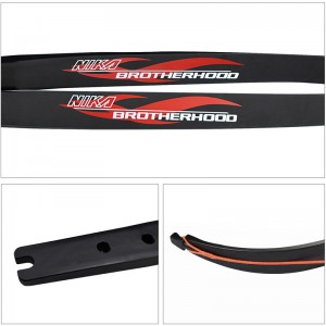 Nika Archery 270001 25h @ 68inches BUTHERHOOD ILF RECURVE LIMB PARA CS TAPER TAG juego Sports Outdoor