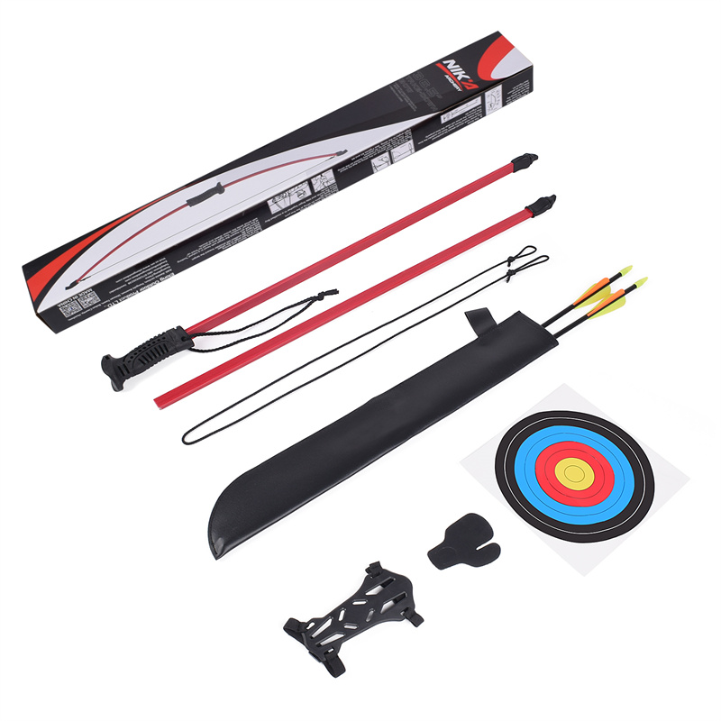 Nika Archery 210038 44 pulgadas 15 libras divididas BOUTTBOW paraniños Archer Outdoor Target Flooting and Practice