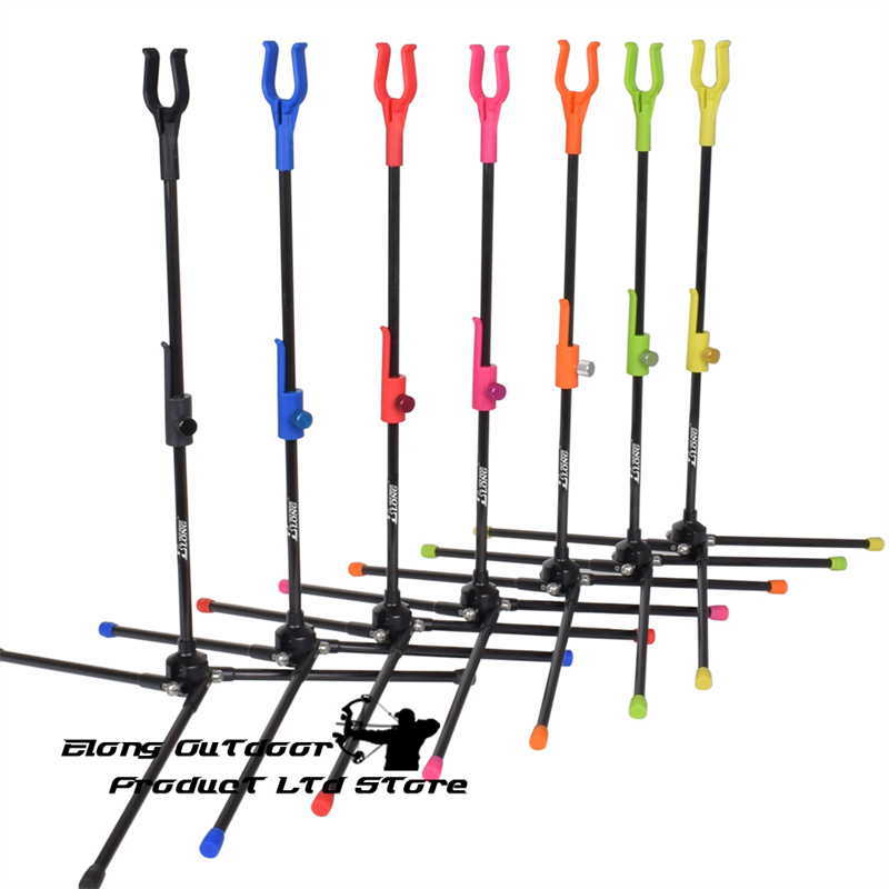 Nika Archery 46st05 Soporte de arco plegable para tiro con arco Soporte de arco recurvado
