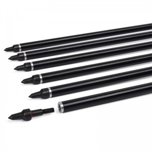 Elong al aire libre 110300-01 20 pulgadas Airgun del eje de aluminio Ballo de balanceo Archites Arrow Equipo de disparo