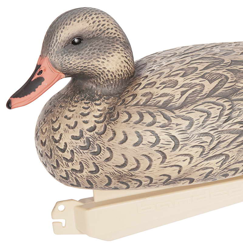 Lifelike Plastic Mallard Duck Decoy Hen para la caza Pesca Pesca Casa Jardín Decoración