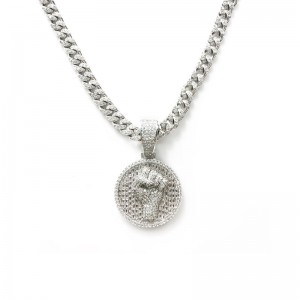 Colgante de puño de hip-hop