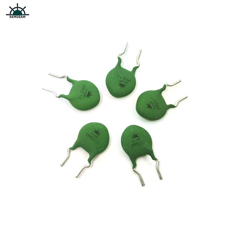 Premium Calidad Thermistor Elemento Verde Silicona Material HNP2R5D11 Power NTC Thermistor para todo Metal Hotend