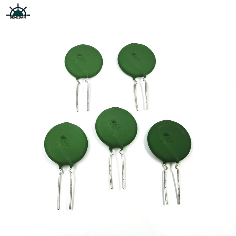 Fabricante original Verde Silicon Surge Protective 2R5D25 5D5 5D7 10D5 10OHM Power Power NTC Thermistor