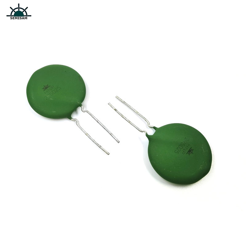 Fabricante original Verde Silicon Surge Protective 2R5D25 5D5 5D7 10D5 10OHM Power Power NTC Thermistor