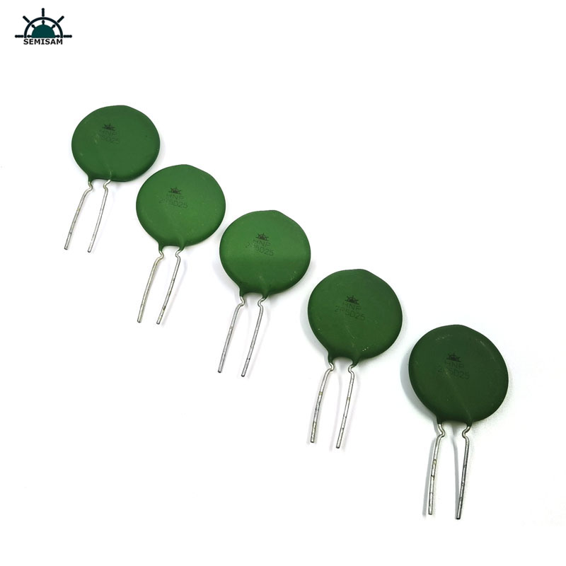 Fabricante original Verde Silicon Surge Protective 2R5D25 5D5 5D7 10D5 10OHM Power Power NTC Thermistor