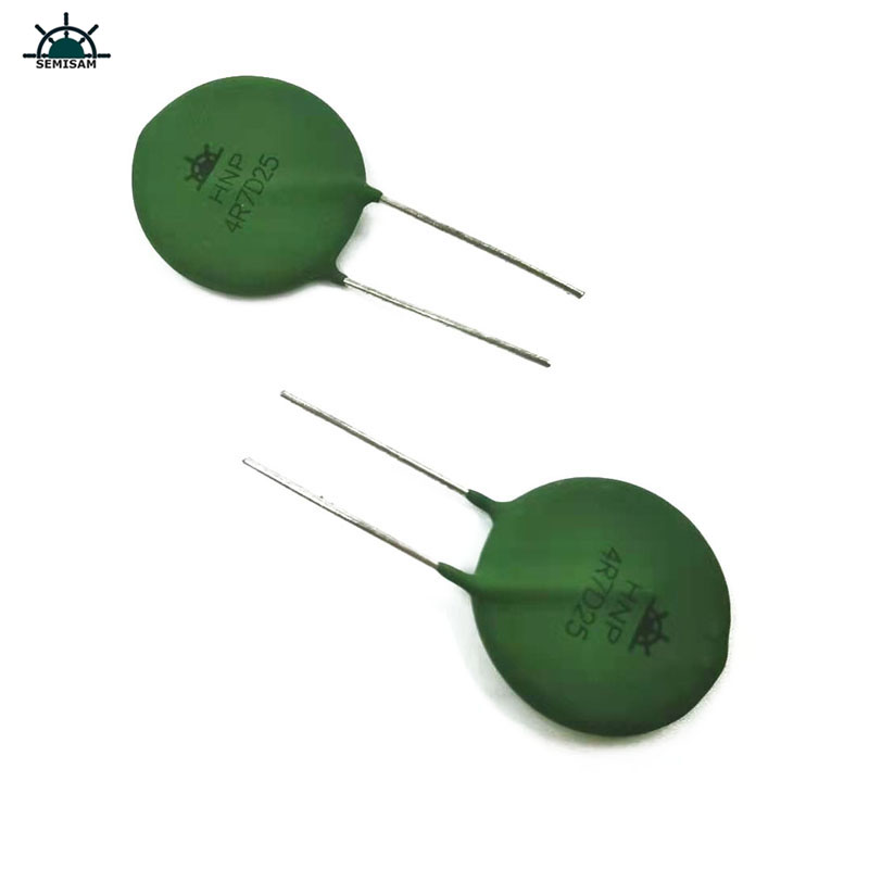 Thermistor de tipo de alta potencia China Venta directamente de buena calidad 5 OHM HNP4R7D25 NTC Resistor de energía Termistor