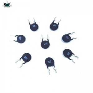 Buena calidad China curva de fábrica forma de plomonegro 5 OHM 5D11 Diámetro de 11 mm Resistor Power NTC Thermistor