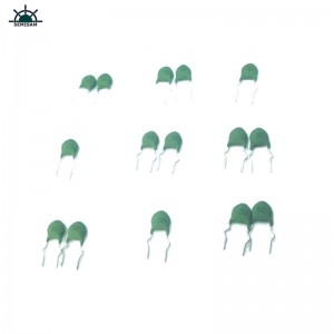 Resistencia de venta directa de fábrica curvada de plomo exterior de plomo enrugado 5D5 5 OHM NTC Thermistor