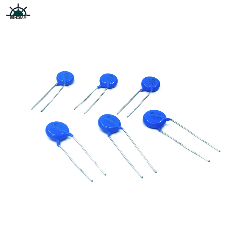 Fabricante original Componentes electrónicos, azul MOV 10D561 560V 10MM Series Movs Varistor