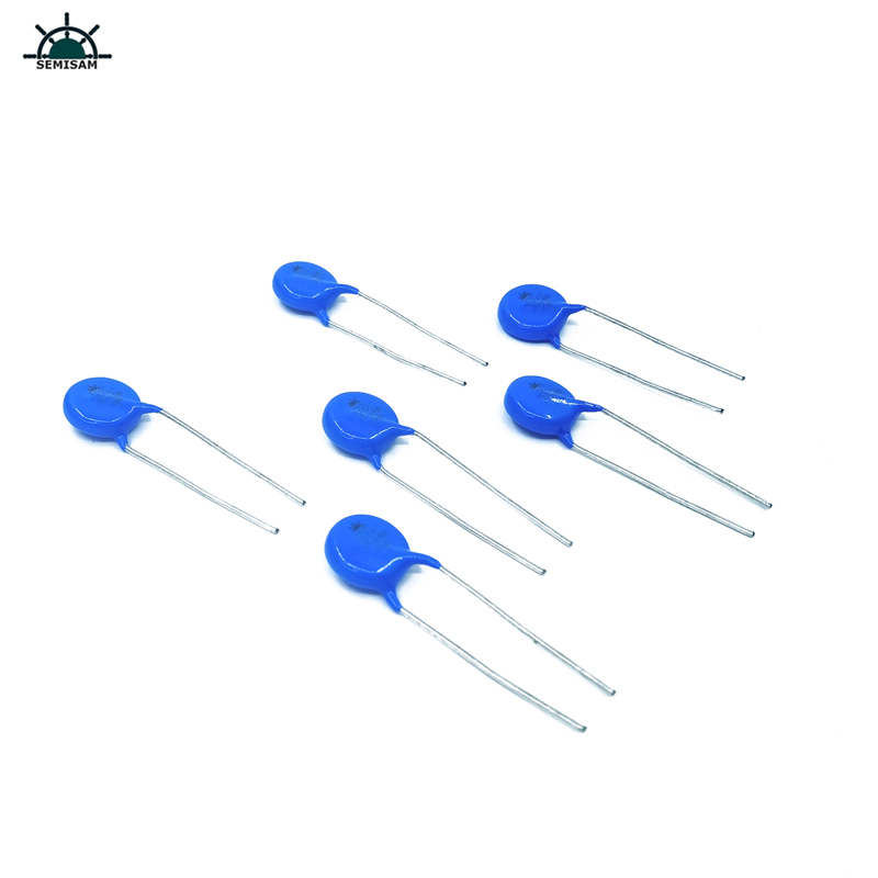 Fabricante original Componentes electrónicos, azul MOV 10D561 560V 10MM Series Movs Varistor