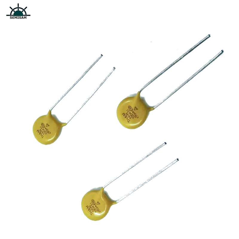 Proveedor de resistencia de fábrica original Amarillo silicio 10d431 diámetro 10 mm óxido de metal MOV Varistor para conductor LED