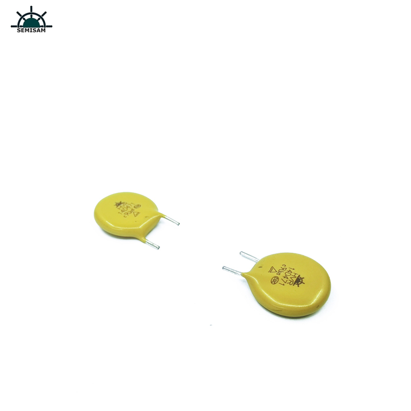 Fabricante China Productos existidos, corte amarillo corta Kink Mov Resistor14mm 14D471 470V Varistor MOV