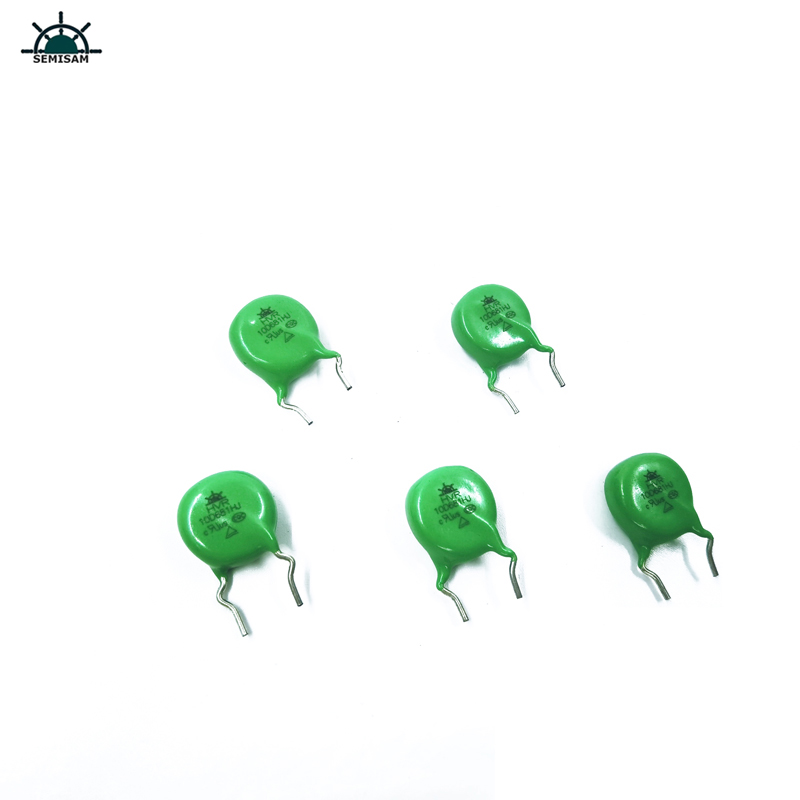 Buen precio y calidad, silicio verde MOV 10MM 10D681 680V Alto Surge ZOV Varistor Mov para protección contra sobrecarga