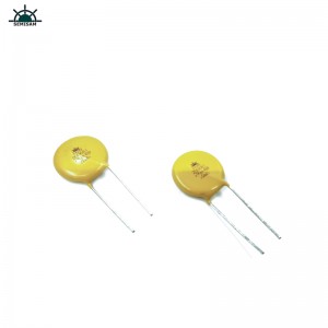 China Fabricante original, Silicon amarillo MOV 20MM 20MM 20D681 680V ZOV Varistor MOV para protección contra sobrecarga