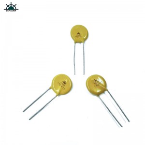 China Componentes de la electrónica, varistor amarillo de 14mm 14d471 470v varistor zov zov