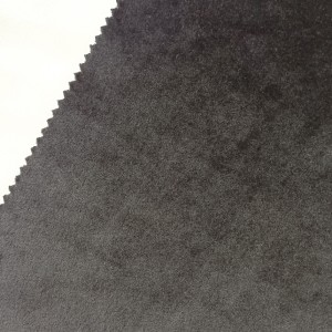 Gabardina de terciopelo de un solo lado reciclado