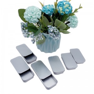 Caja de hojalata rectangular (60 mm * 30 mm * 11 mm) Caja de deslizamiento