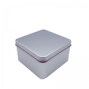 Caja de la lata cuadrada (93 mm * 93 mm * 55 mm)